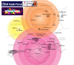 Outreach Dance DTT Map
